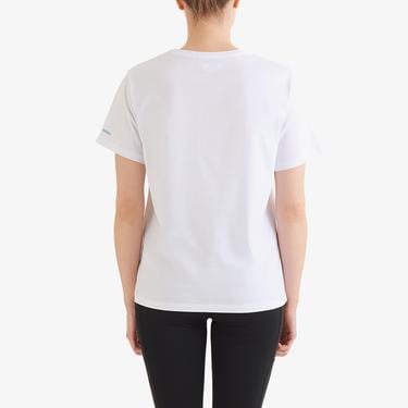  Columbia Boundless Kadın Beyaz Günlük T-Shirt