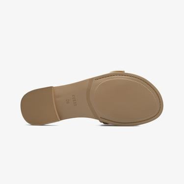  Guess Elyze Kadın Kahverengi Terlik