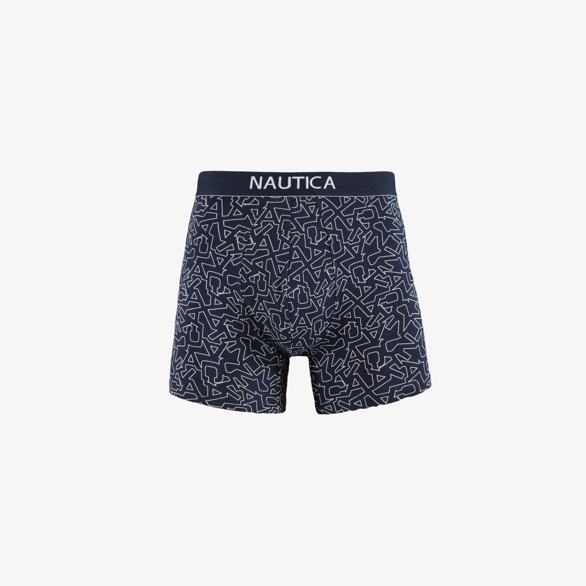Nautica Erkek Lacivert Standart Fit 3'lü Boxer
