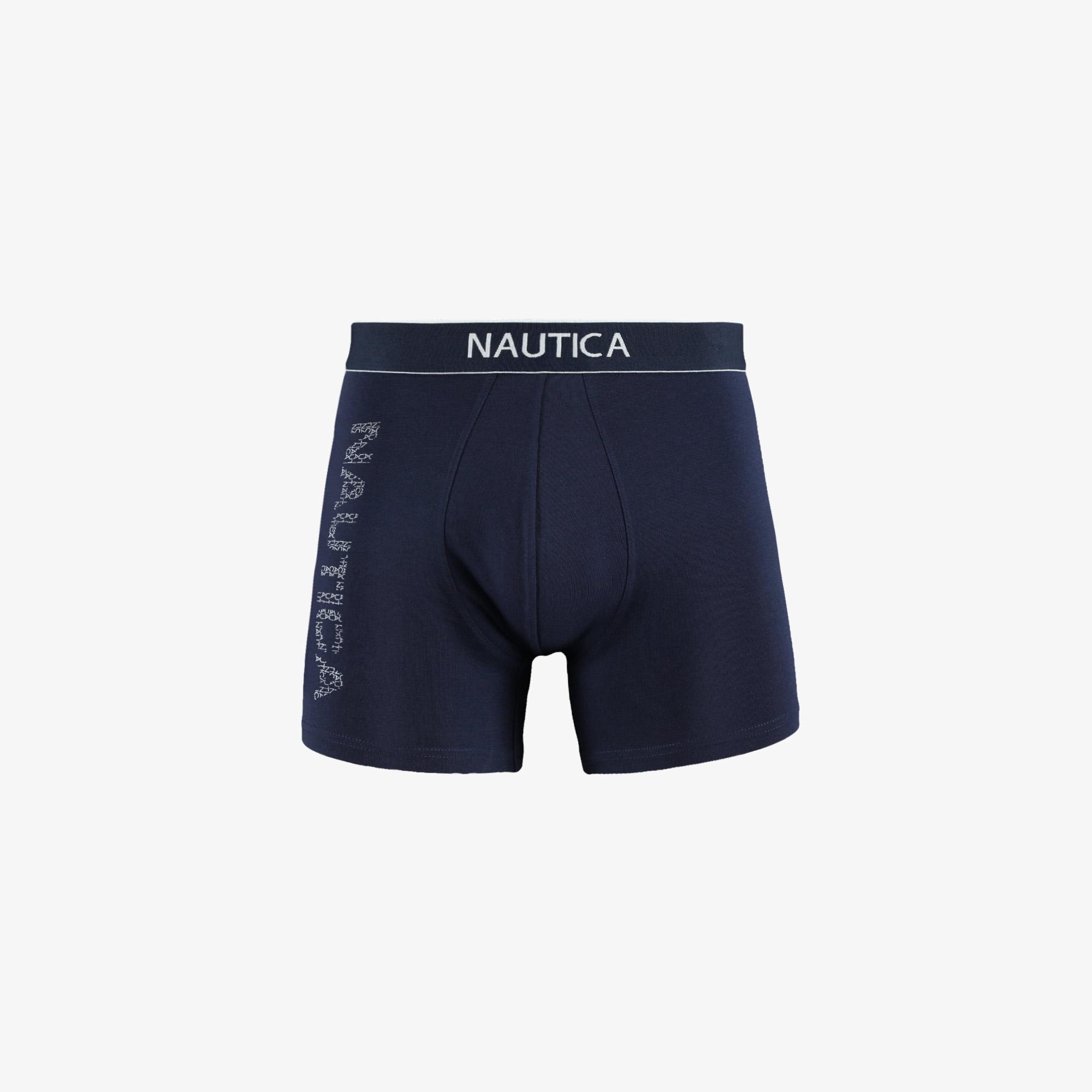 Nautica Erkek Lacivert Standart Fit 3'lü Boxer
