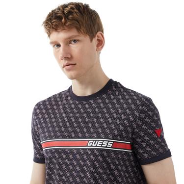  Guess Jamey Mid Organicetch 180 Erkek Siyah T-Shirt