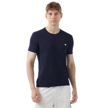  Guess Cnre Mid Organicetch 180 Erkek Lacivert T-Shirt