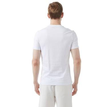  Guess Mid Organic Stream 180 Erkek Beyaz T-Shirt