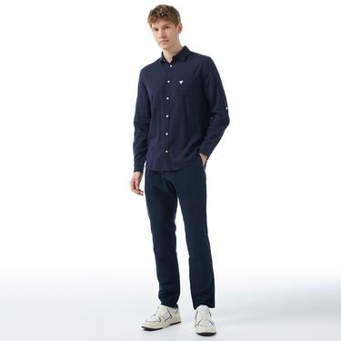  Guess Roll-Up Erkek Lacivert Gömlek