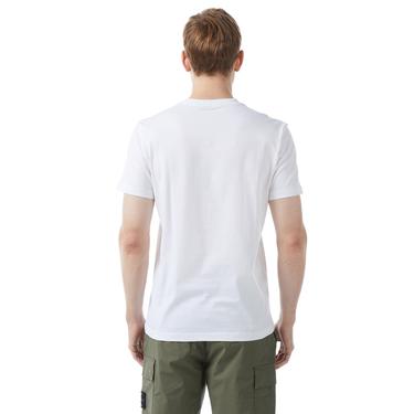  Calvin Klein Jeans Diffused Erkek Beyaz T-Shirt