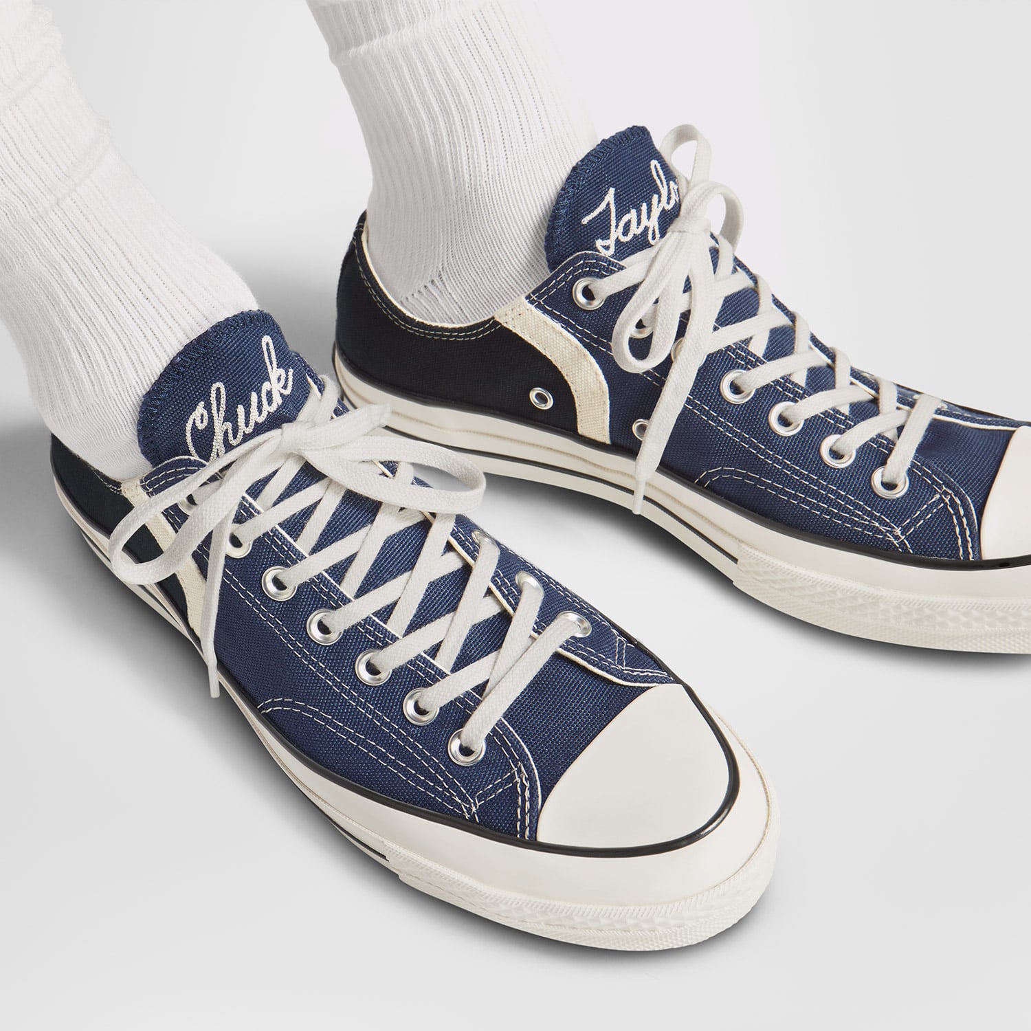 Converse Converse Mavi Chuck 70 Archival Stripes Unisex Lacivert Sneaker | FashFed Mavi - 5. görsel