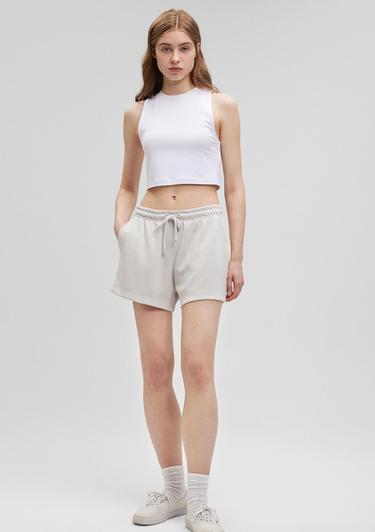  Mavi TENCEL TM Karışımlı Bej Şort 1410154-83746