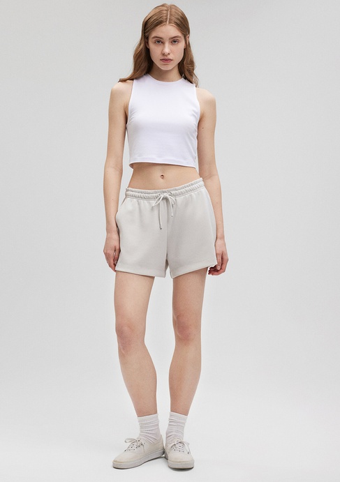  Mavi TENCEL TM Karışımlı Bej Şort 1410154-83746