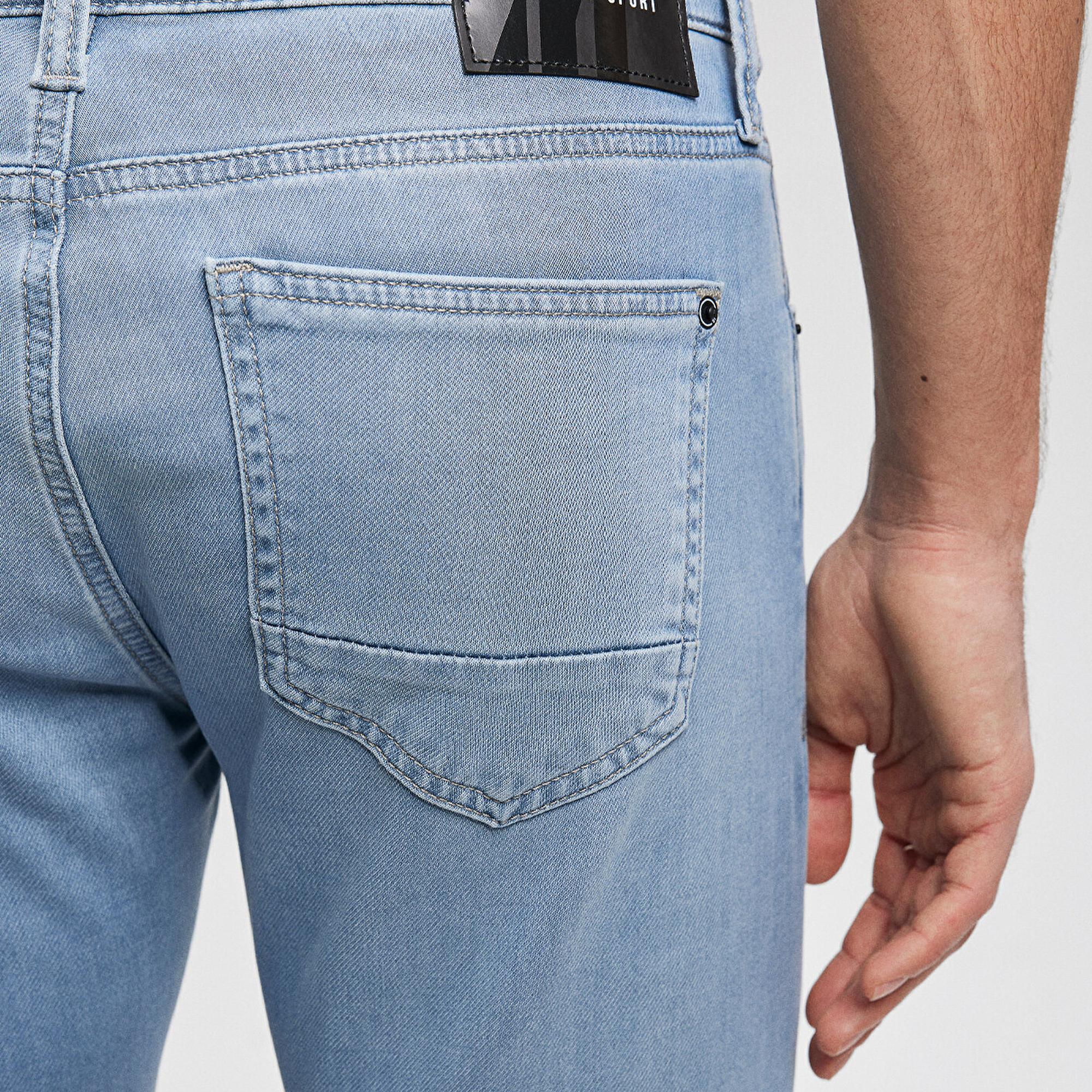 Mavi Jake Pro Sport Puslu Açık Mavi Jean Pantolon 0042286934