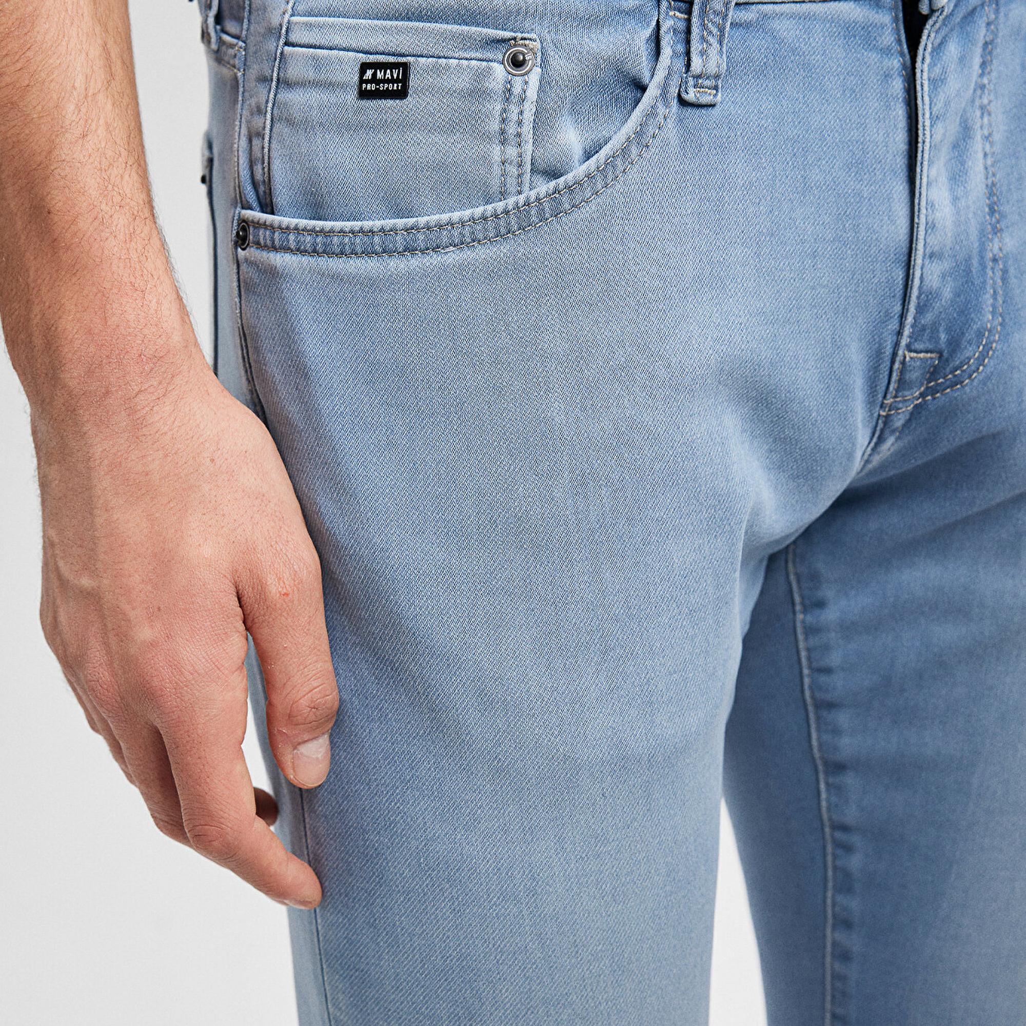 Mavi Jake Pro Sport Puslu Açık Mavi Jean Pantolon 0042286934