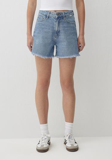  Mavi Millie 90lar Koyu Mavi Jean Şort 1458987073