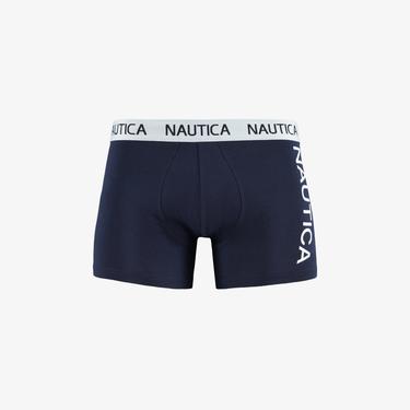  Nautica Erkek Lacivert Standart Fit 3Lü Boxer