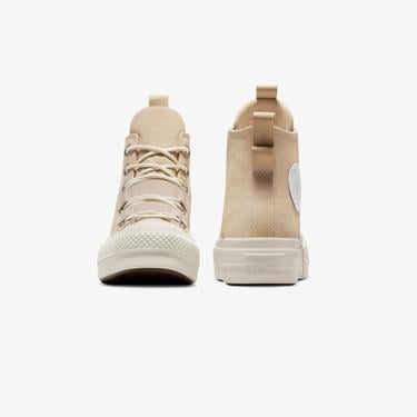  Converse Chuck Taylor All Star Lift Unisex Bej Platform Sneaker