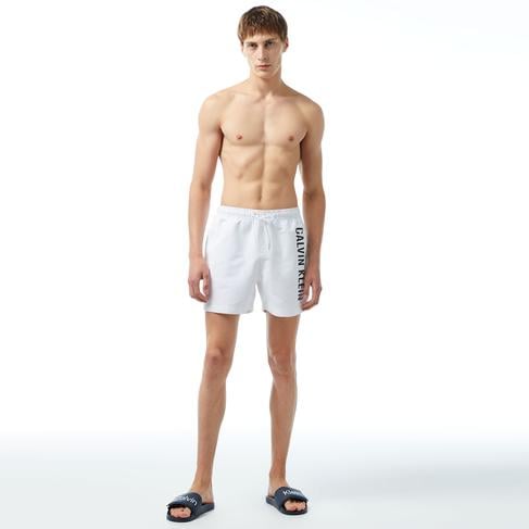  Calvin Klein Intense Power Erkek Beyaz Deniz Şortu