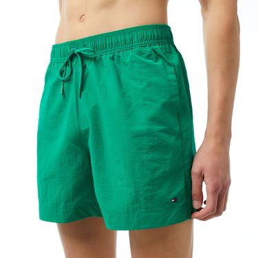 Tommy Hilfiger Medium Drawstring Erkek Yeşil Mayo Şort