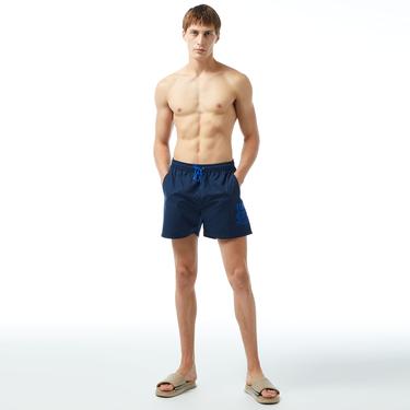  Tommy Jeans Medium Drawstring Erkek Lacivert Mayo Şort