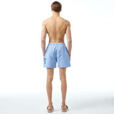  Tommy Jeans Medium Drawstring Erkek Mavi Mayo Şort