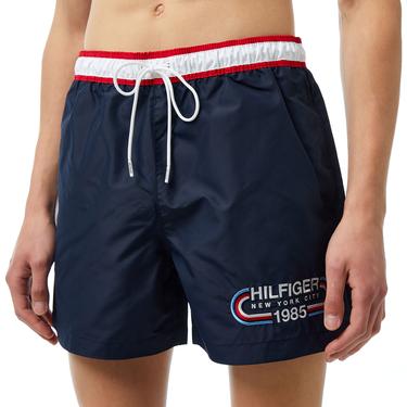  Tommy Hilfiger Medium Drawstring Erkek Lacivert Mayo Şort
