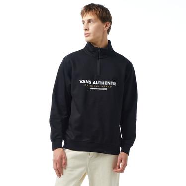  Vans Sport Half Zip Erkek Siyah Sweatshirt