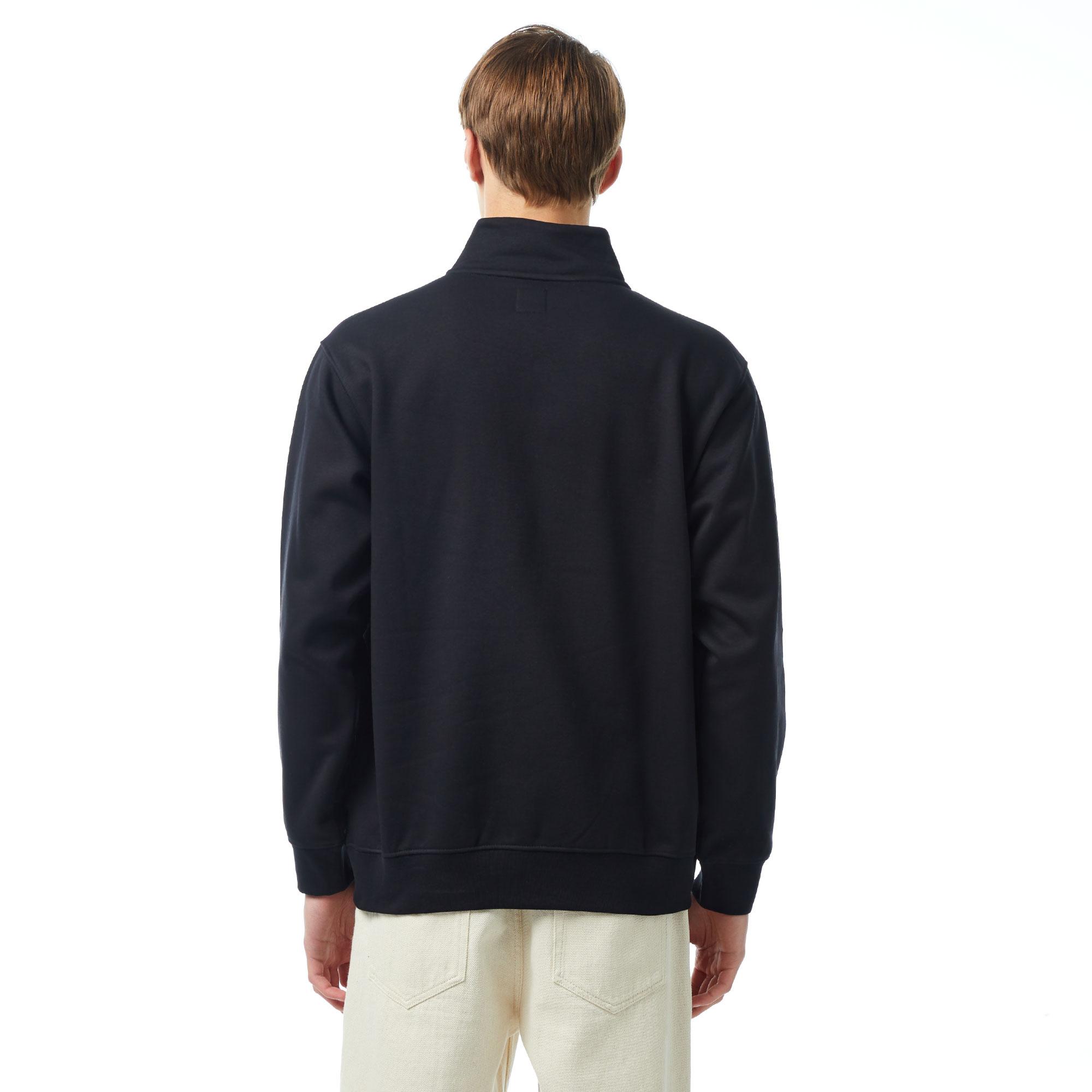 Vans Sport Half Zip Erkek Siyah Sweatshirt