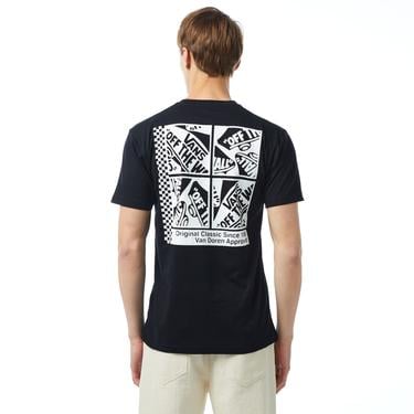  Vans Tech Box Ss Erkek Siyah T-Shirt