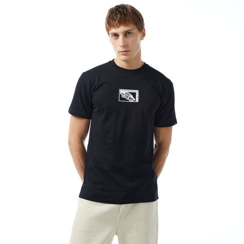  Vans Tech Box Ss Erkek Siyah T-Shirt