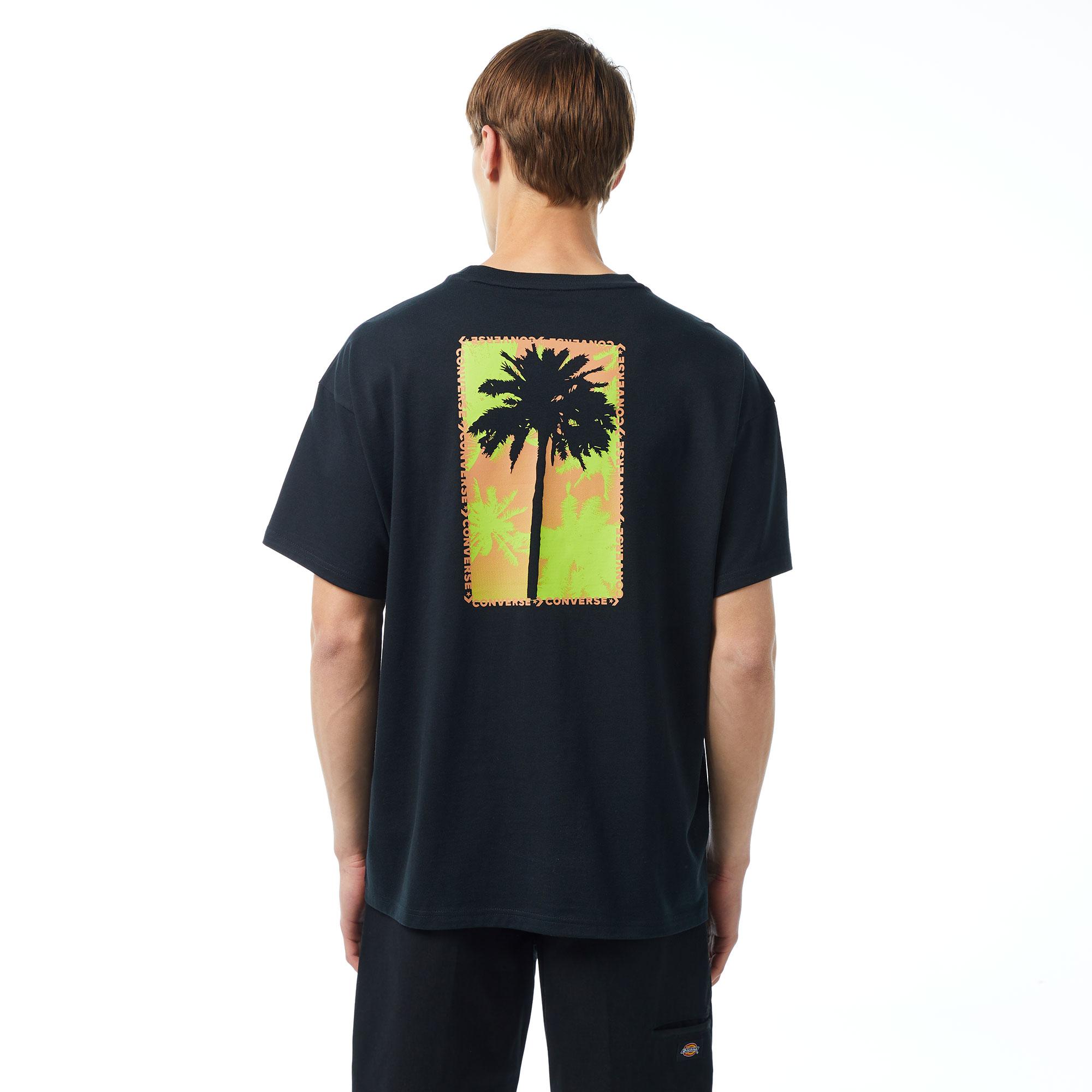 Converse Loose Fit Erkek Siyah T-Shirt