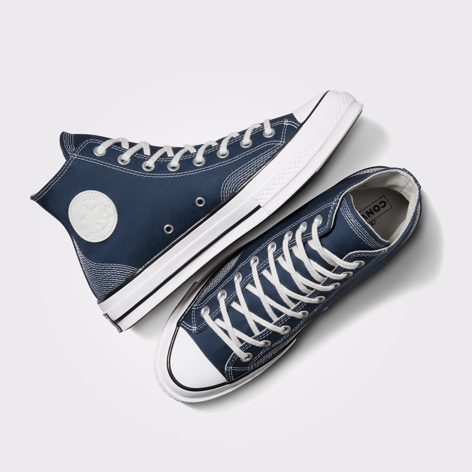 Converse Converse Mavi Chuck 70 Multi-Stitch Unisex Lacivert Sneaker | FashFed Mavi - 7. görsel