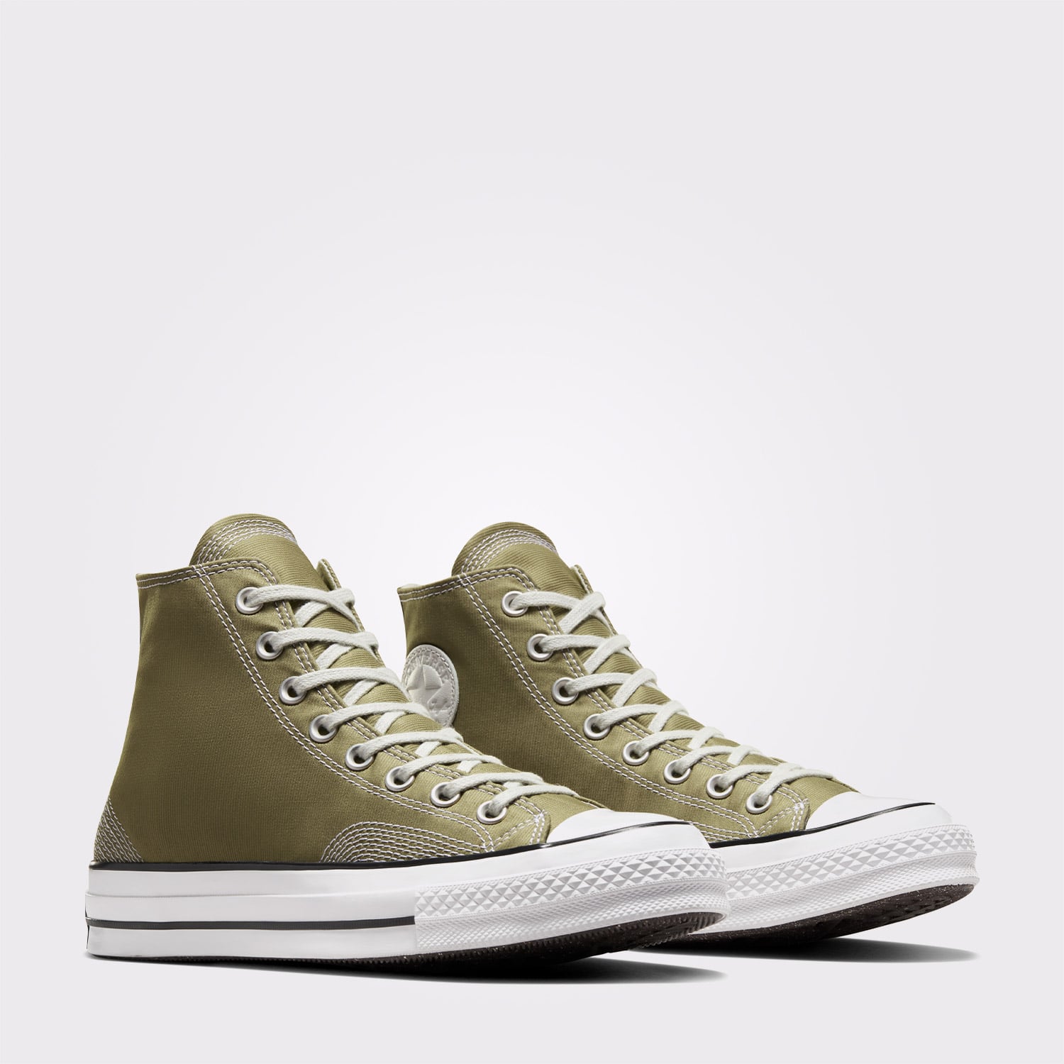 Converse Converse Yeşil Chuck 70 Multi-Stitch Unisex Haki Sneaker | FashFed Yeşil - 4. görsel