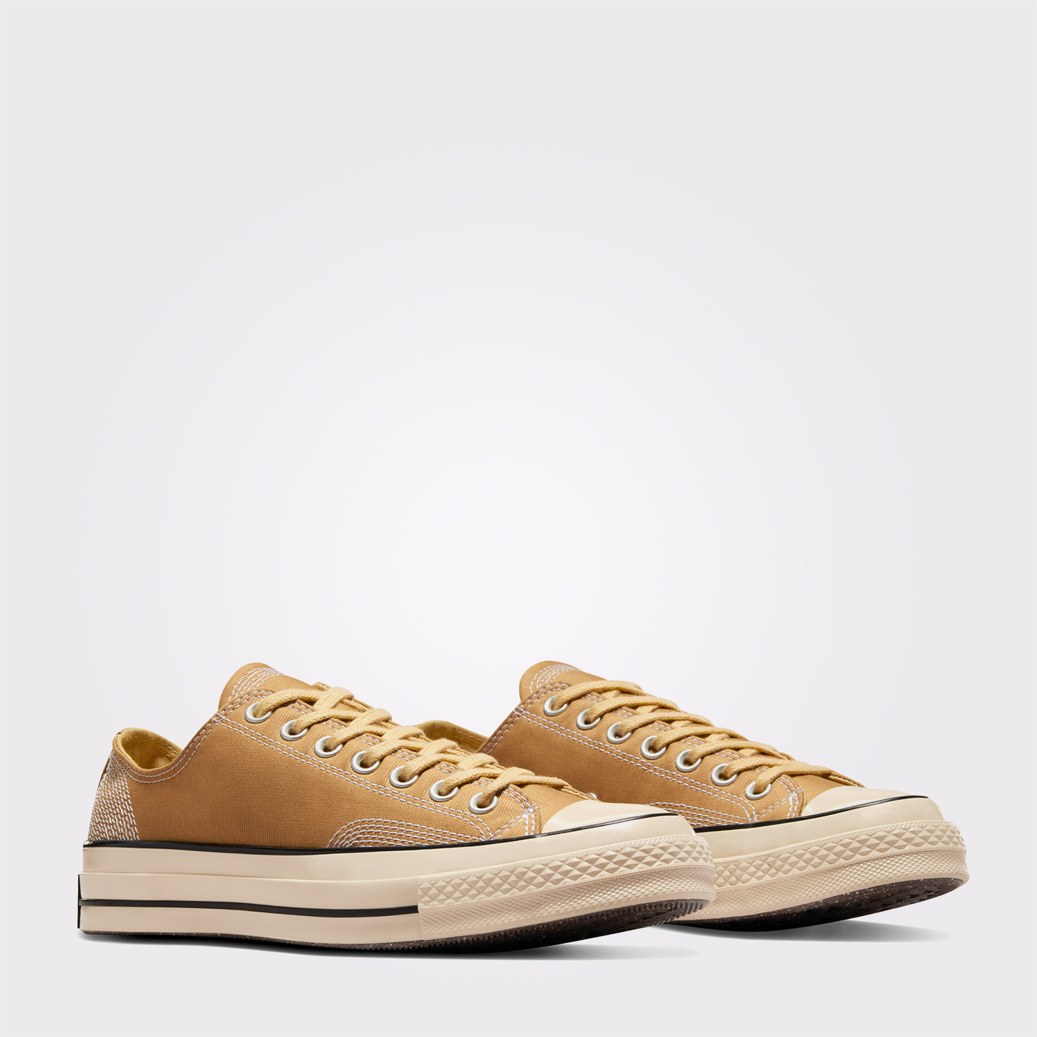 Converse Converse Kahverengi Chuck 70 Multi-Stitch Unisex Bej Sneaker | FashFed Kahverengi - 4. görsel