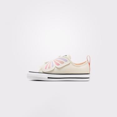  Converse Chuck Taylor All Star Butterflies Çocuk Ekru Sneaker