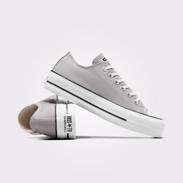  Converse Chuck Taylor All Star Lift Unisex Gri Platform Sneaker