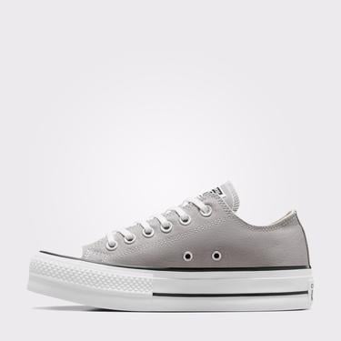  Converse Chuck Taylor All Star Lift Unisex Gri Platform Sneaker