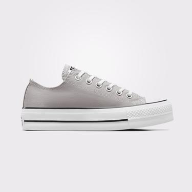  Converse Chuck Taylor All Star Lift Unisex Gri Platform Sneaker