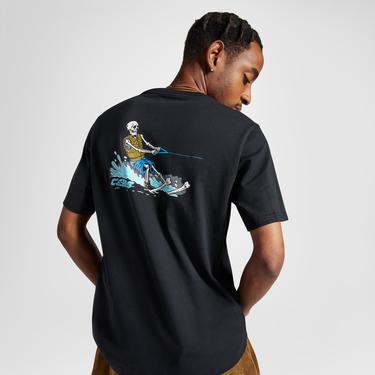  Converse Skeleton Water Ski Erkek Siyah T-Shirt