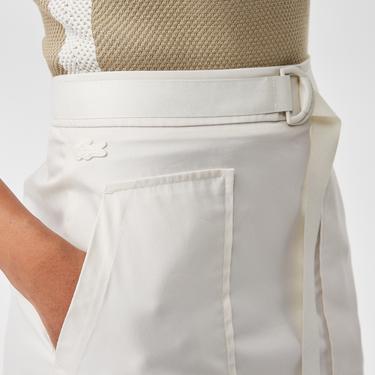  Lacoste Kadın Beyaz Etek