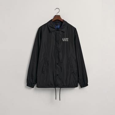  GANT Erkek Siyah Relaxed Fit Logolu Ceket