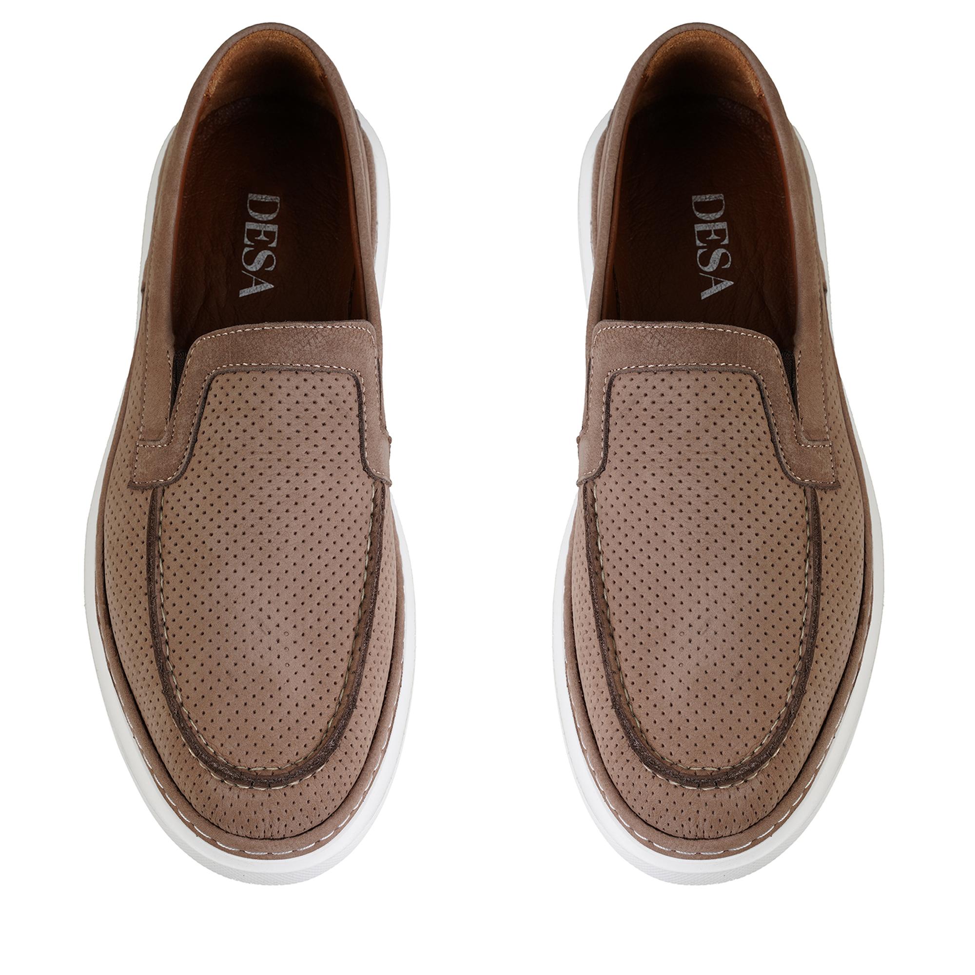 Lucas Kahve Erkek Deri Günlük Ayakkabı