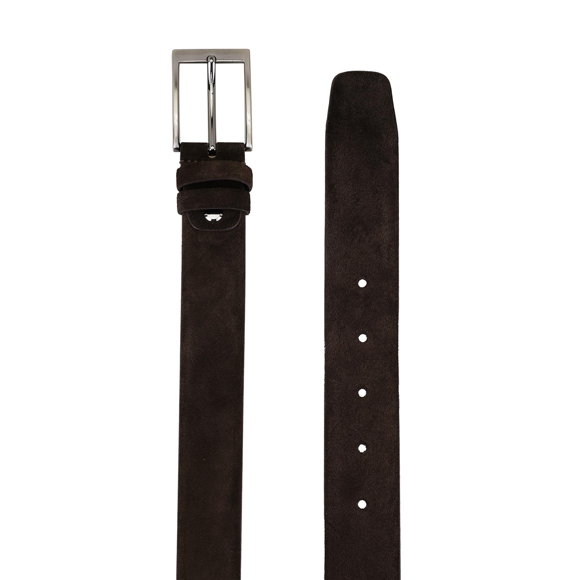 Keanu Kahve Erkek Spor Deri Kemer