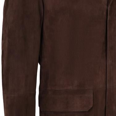  Ambrogio Kahve Erkek Süet Deri Ceket