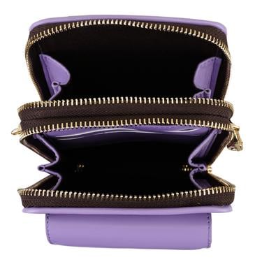  Adale Mor Kadın Monogram Telefon Çantası