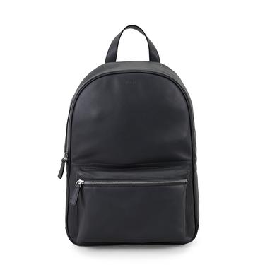  Nathan Gri Deri Sırt Çantası