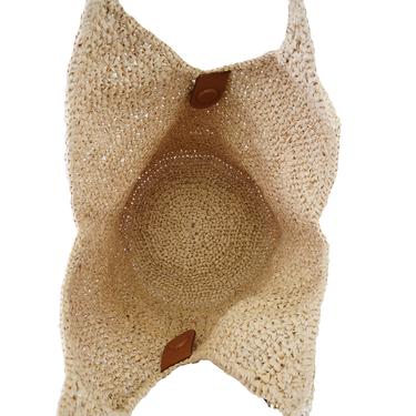  Joyce Bej Kadın Hasır Omuz Çantası