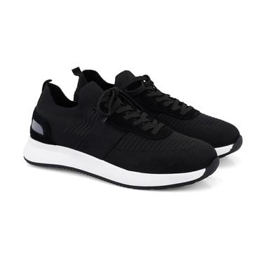  Valery Siyah Erkek Bağcıklı Spor Ayakkabı