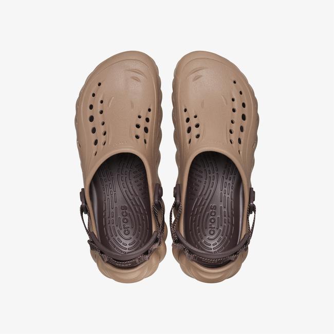  Crocs Echo Unisex Kahverengi Terlik