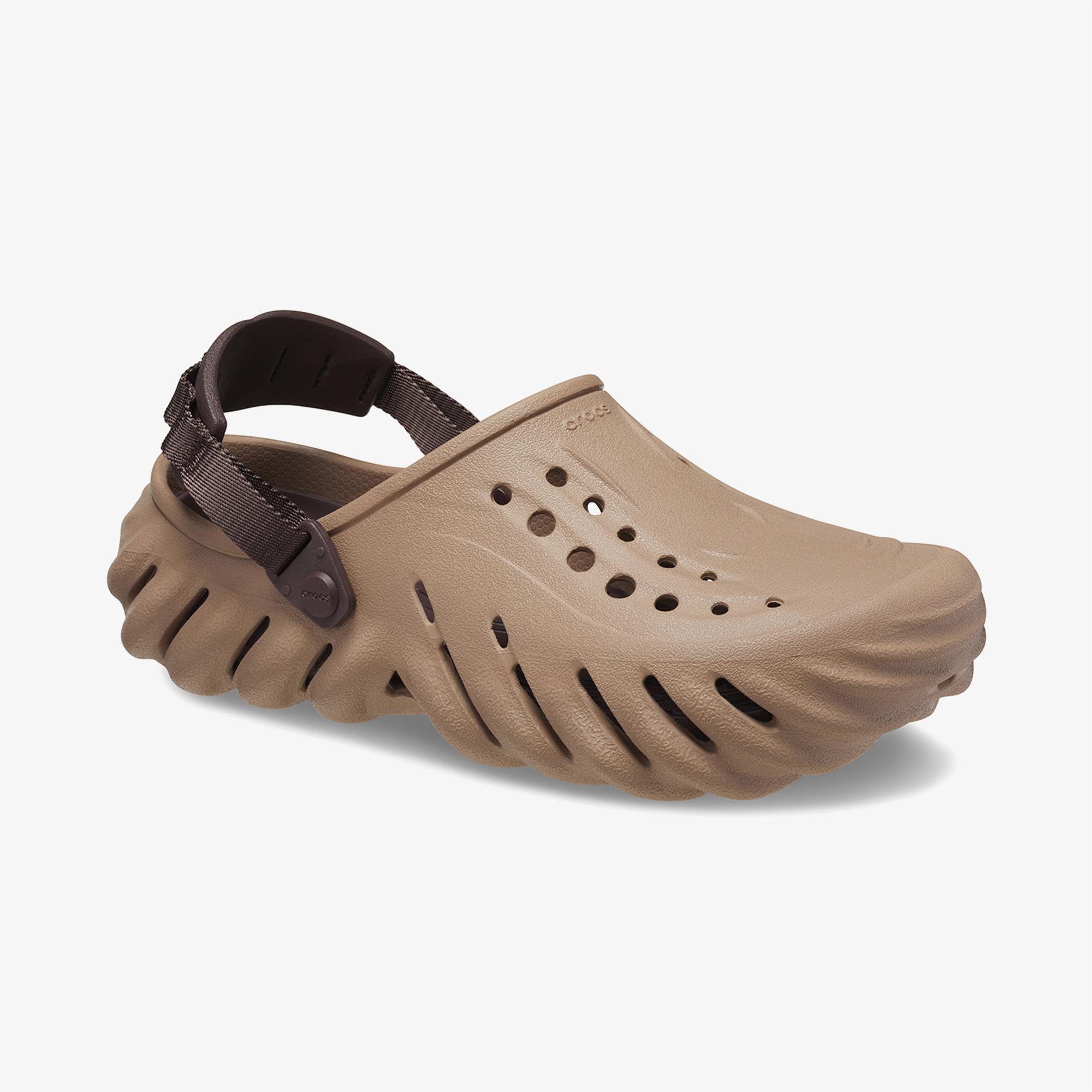 Crocs Echo Unisex Kahverengi Terlik