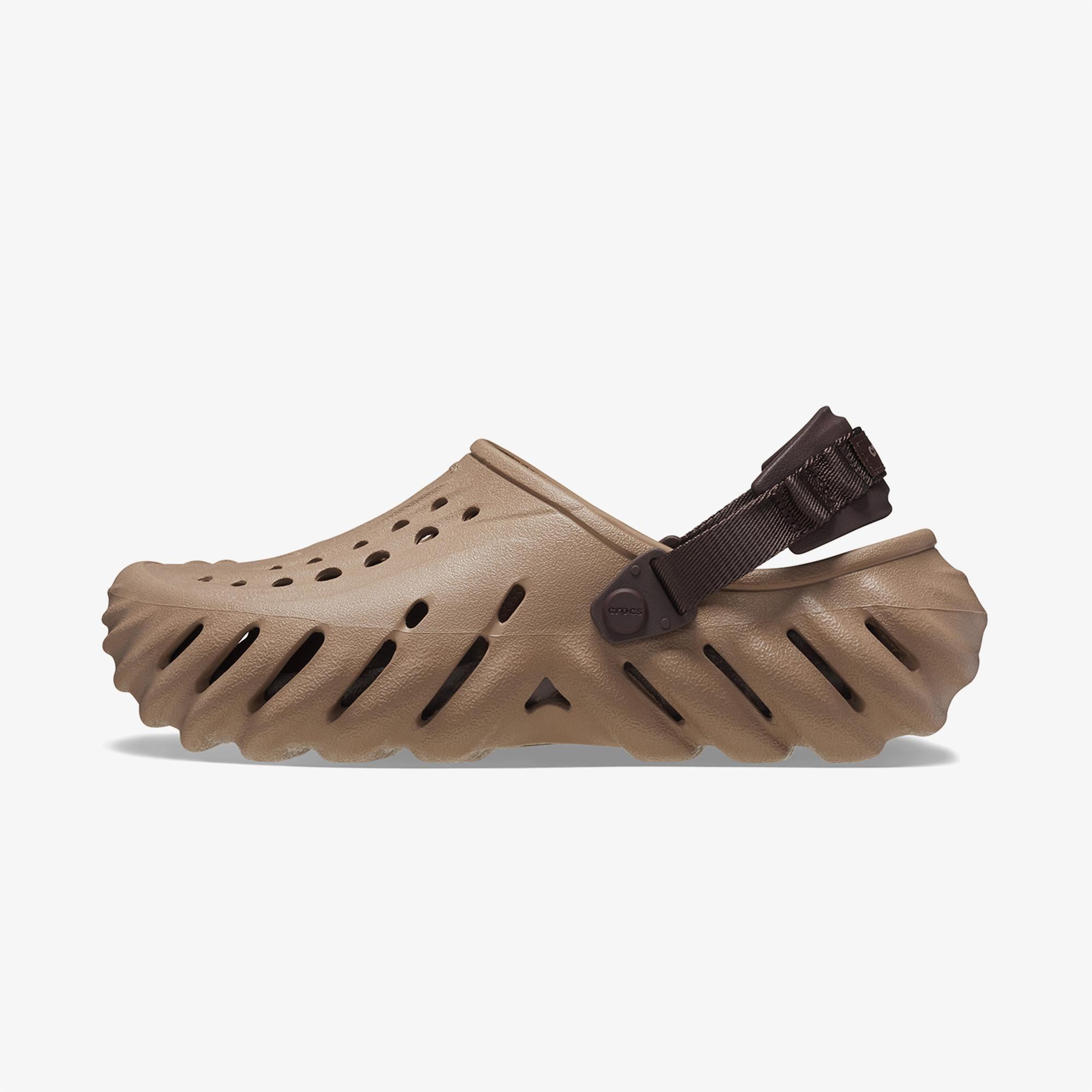 Crocs Echo Unisex Kahverengi Terlik