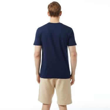  Nautica Erkek Lacivert Standart Fit T-Shirt