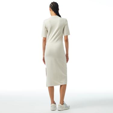  Nike Sportswear Essential Kadın Krem Rengi Elbise