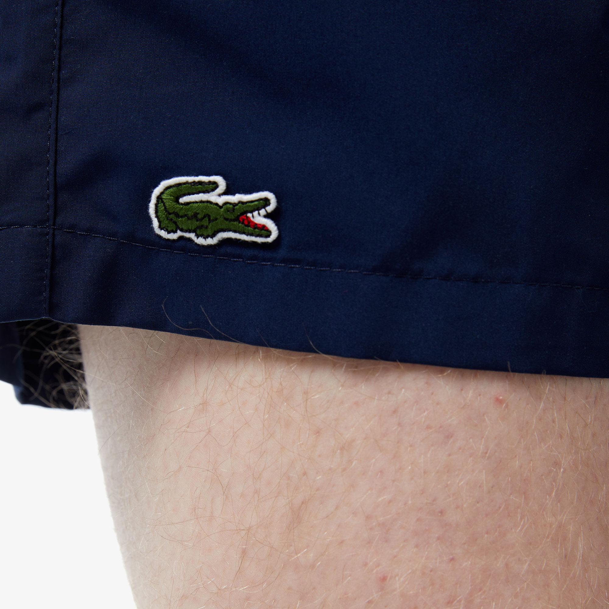 Erkek Baskılı Lacivert Mayo Şort